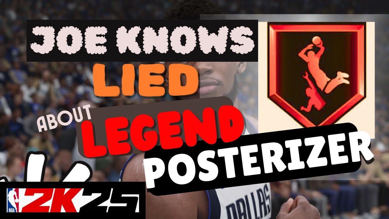 Joe Knows LIED about LEGEND POSTERIZER...