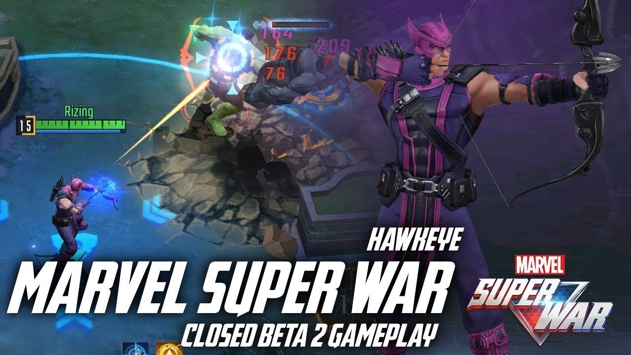 MARVEL SUPER WARS HAWKEYE FULL GAMEPLAY (PENTA K.O. WTF)