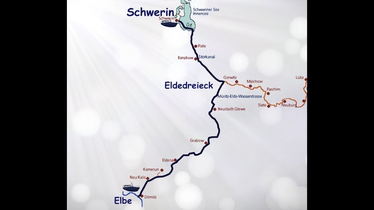 Von Schwerin nach Dömitz mit dem Boot