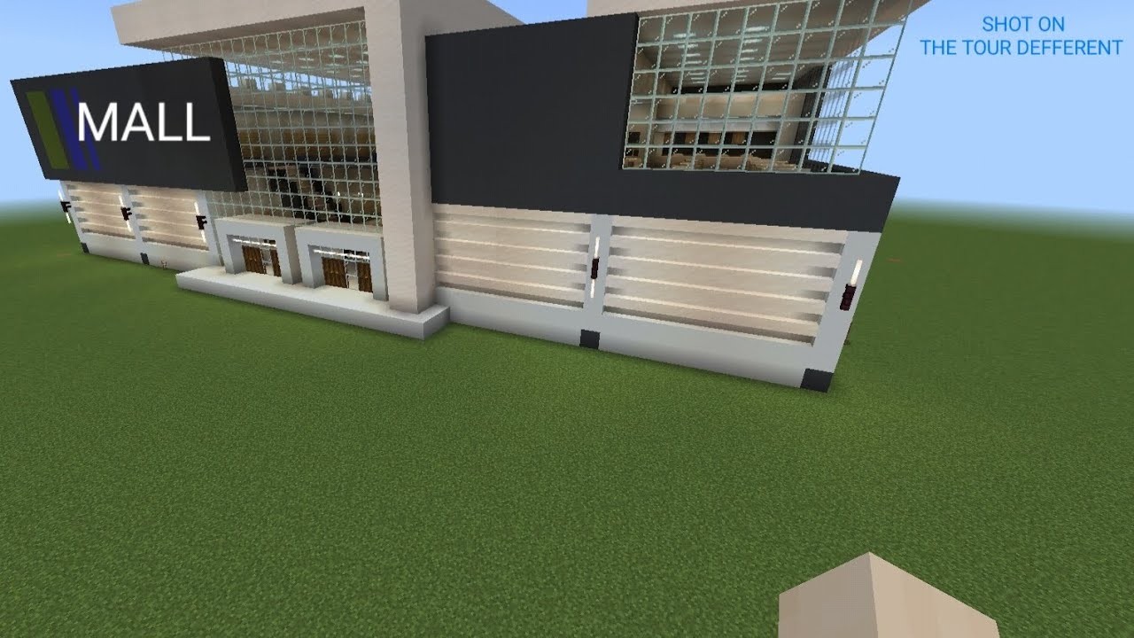 How To Build The Mall In Minecraft.