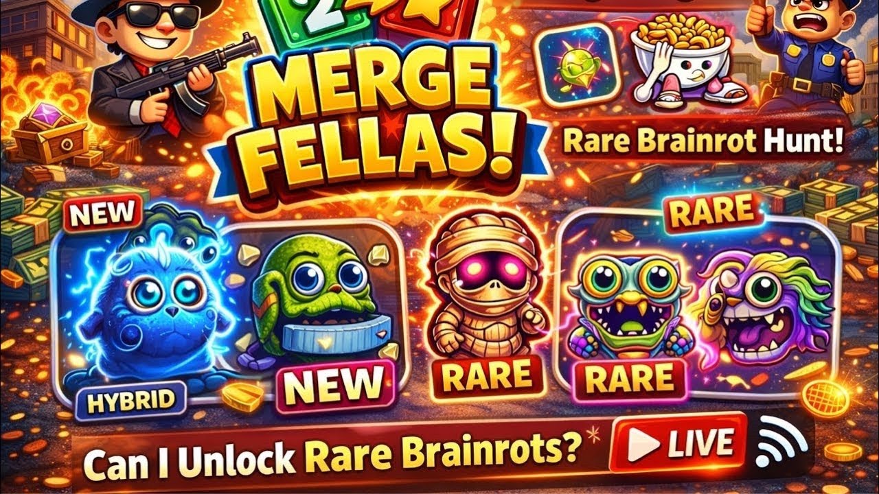 🏆 Trying to Get Italian Brainrot 25! | Merge Fellas! LIVE| #short #subcribe #share