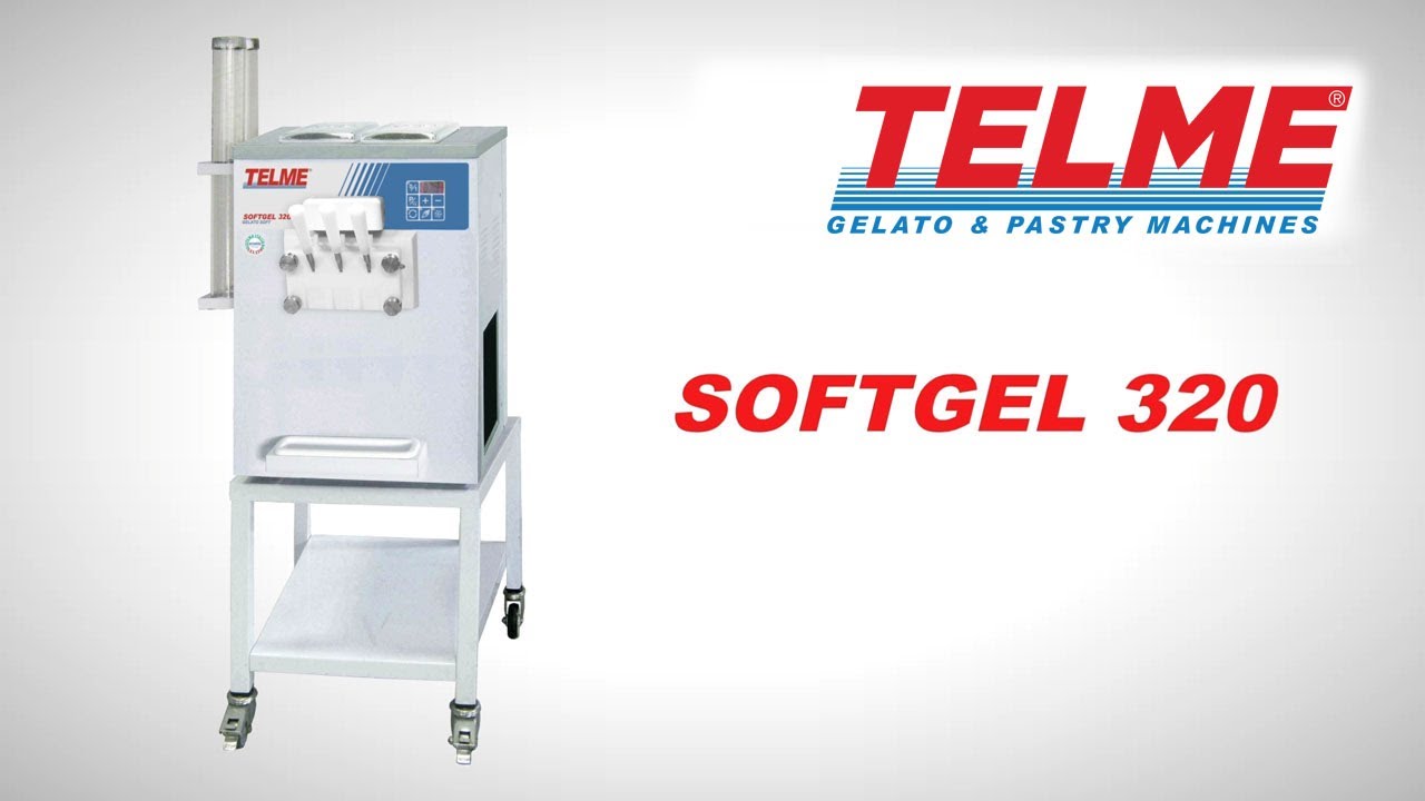 SOFTGEL 320 - Soft ice cream & frozen yogurt professional machines gravity fed