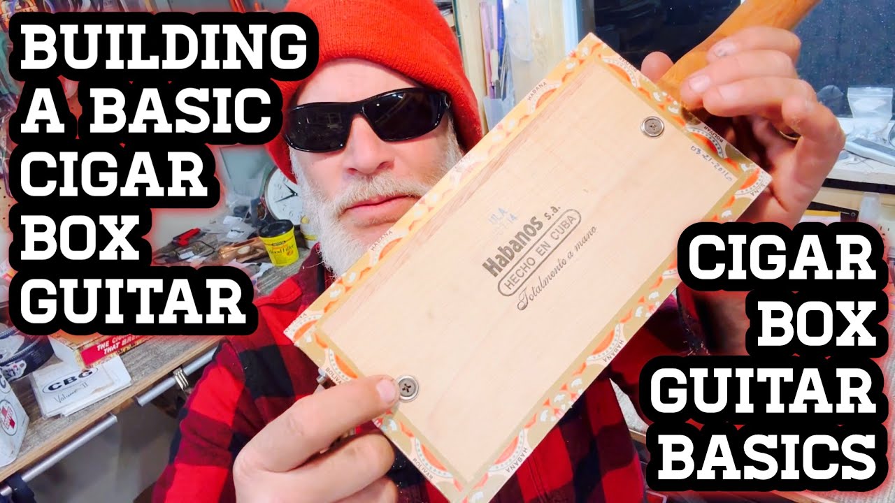 Cigar Box Guitar - Building a BASIC Cigar Box Guitar - Cigar Box Guitar “Basics” 😎👍🏽