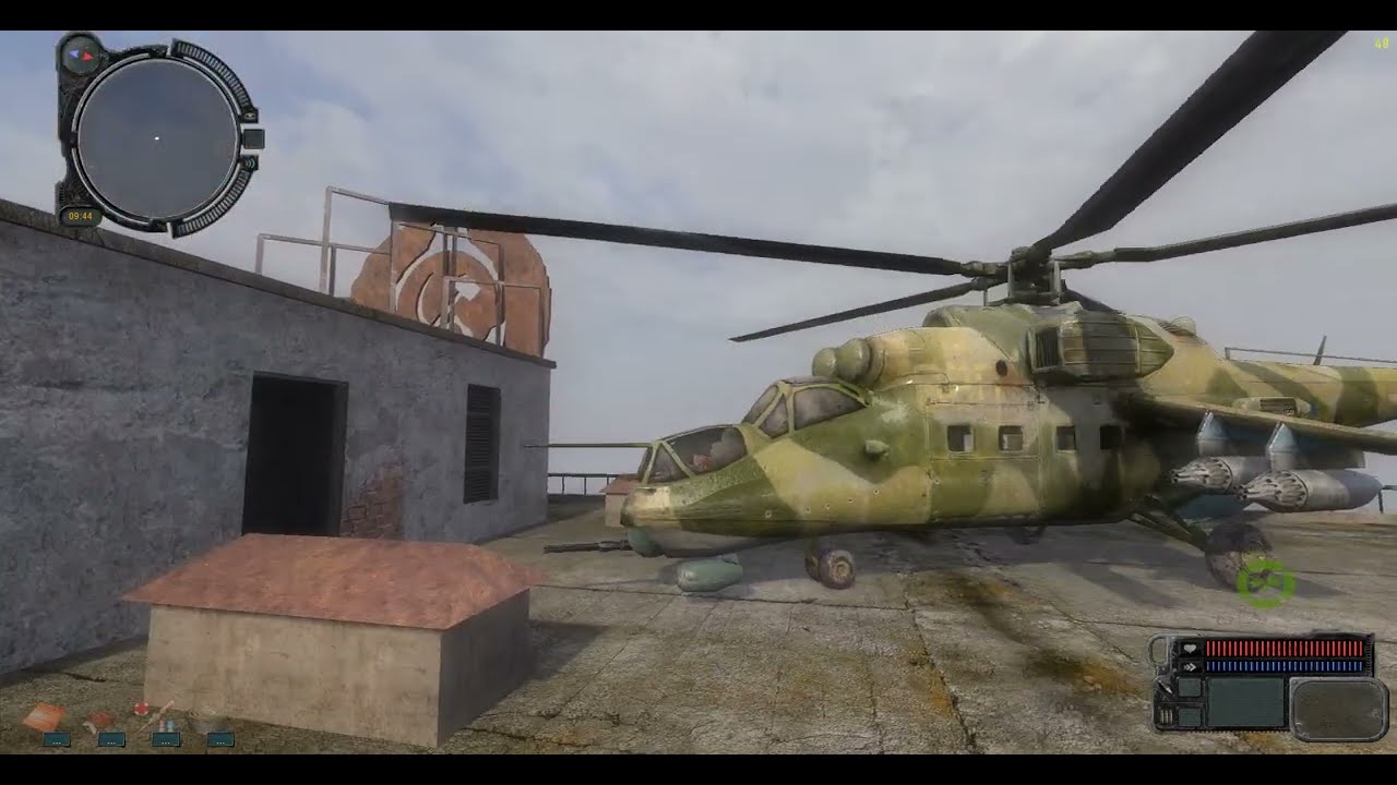 S T A L K E R: Pripyat alive zone helicopter mod