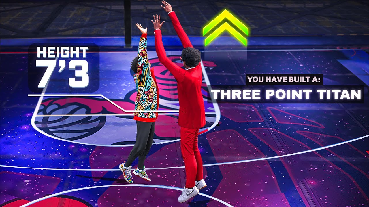 What A 7'3 Stretch Big Looks Like... (NBA 2K25)
