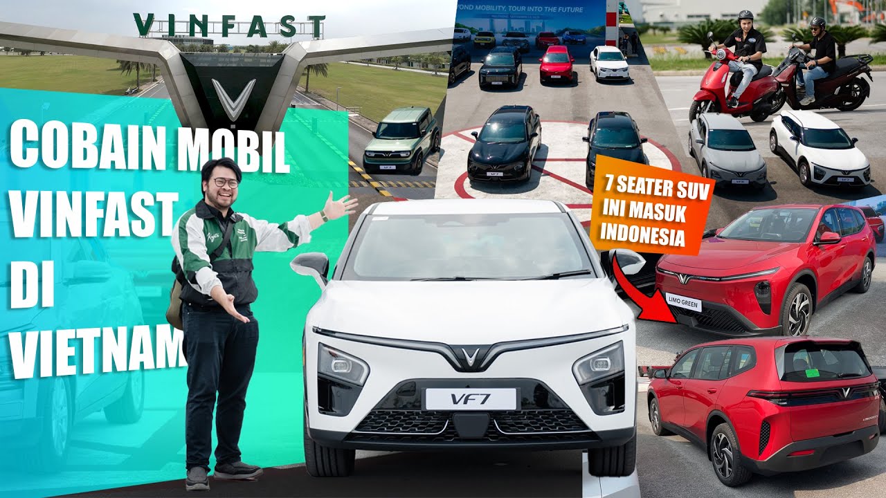 KE VIETNAM BUAT COBAIN MOBIL VINFAST DI PABRIKNYA