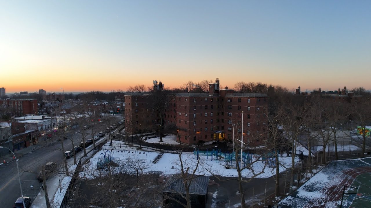 Enter The Hood! | Drone Tour of Pelham Parkway Houses NYCHA | Bronx, NYC Vlog