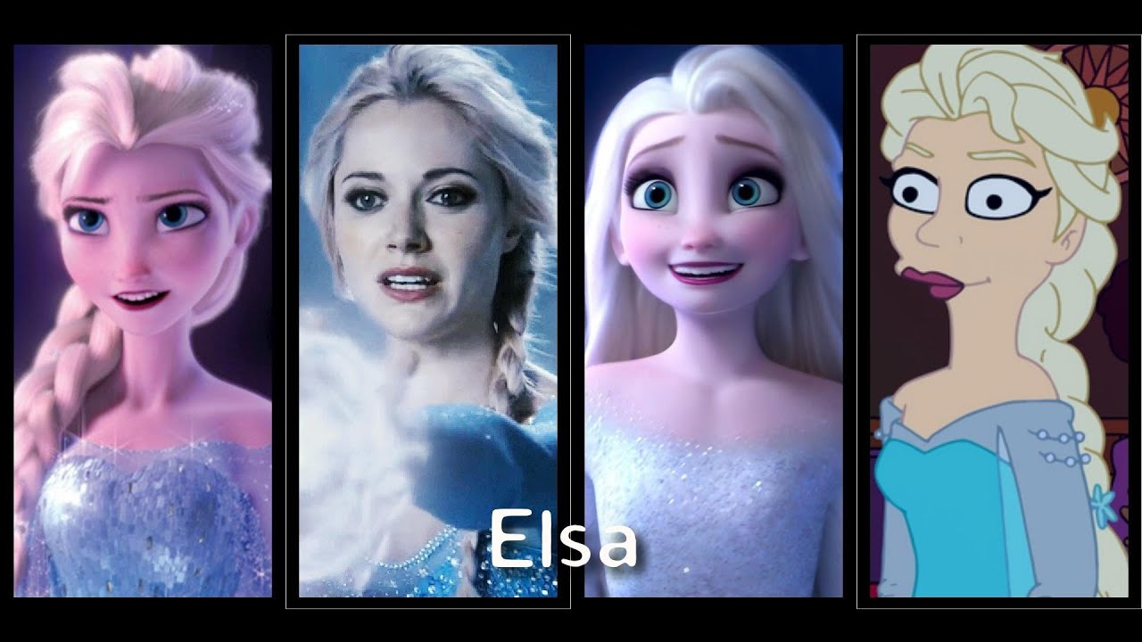 Elsa the Snow Queen Evolution (2013-2023)