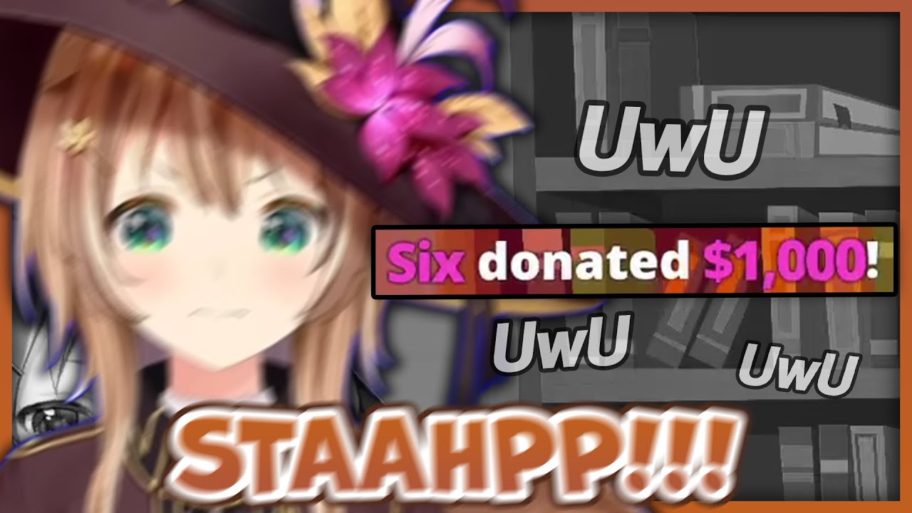 Risu dies from cringes with her UwU donation notification and starts her villain arc