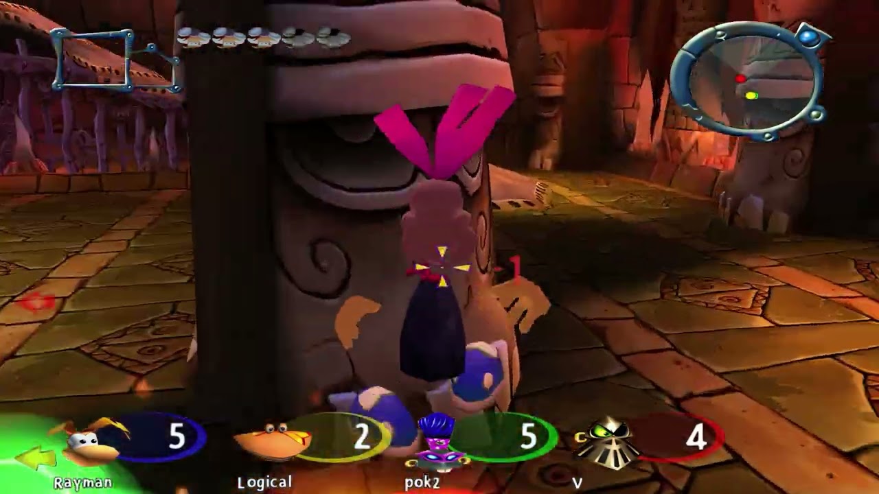 Rayman M/Arena (PC) ONLINE match VS. Logical, Pok2 & V