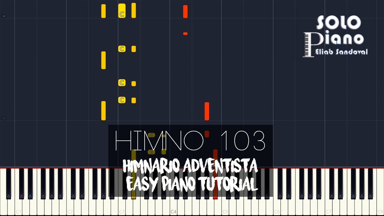HIMNO 103 - Jesús resucitado | Easy Piano Tutorial + Partitura