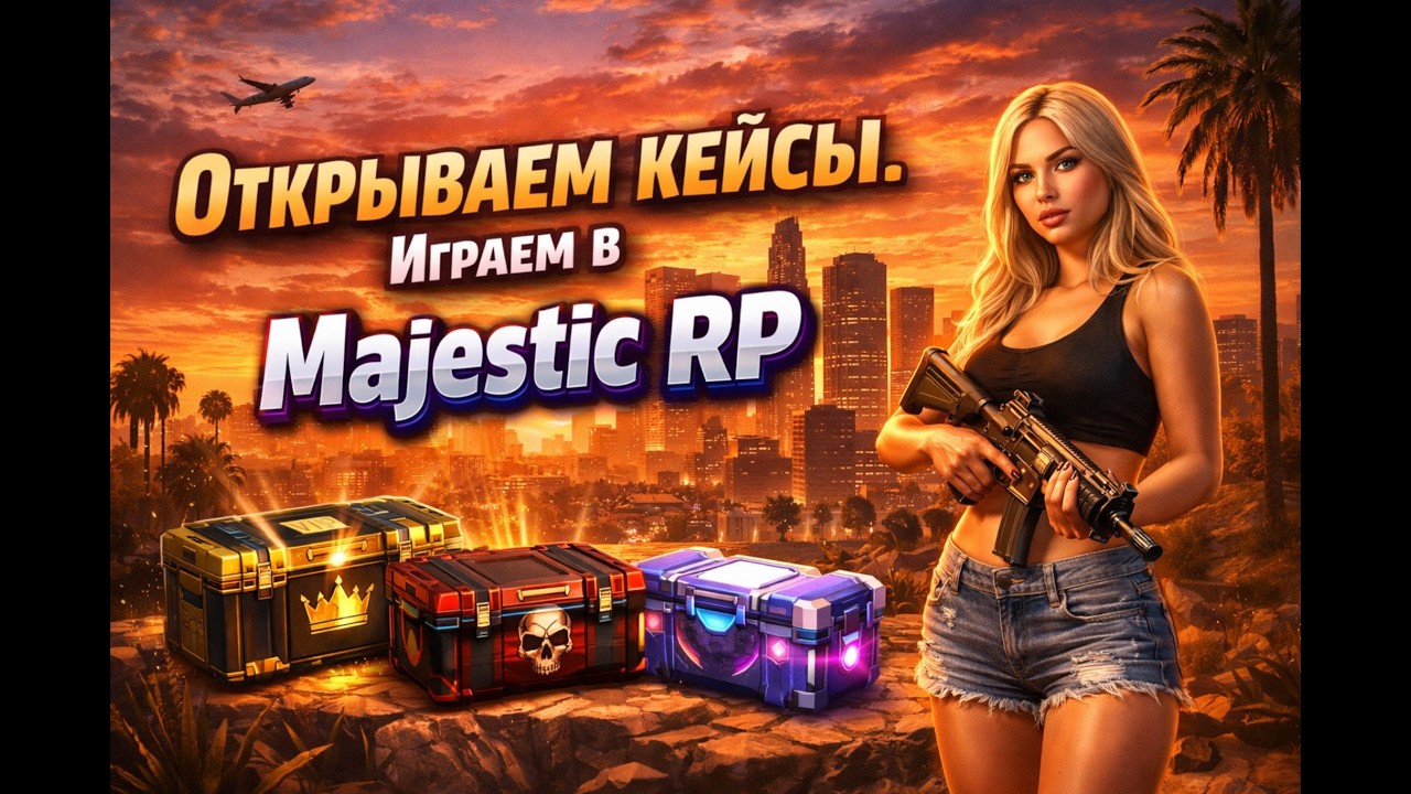 Открываем кейсы в Majestic RP, просто играем тоже 👉👈