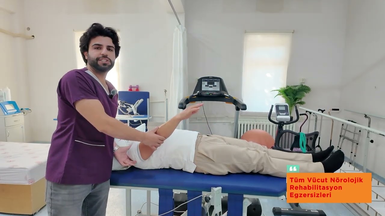Tüm Vücut Nörolojik Rehabilitasyon Egzersizleri - Niğde Eğitim ve Araştırma Hastanesi FTR Ünitesi.