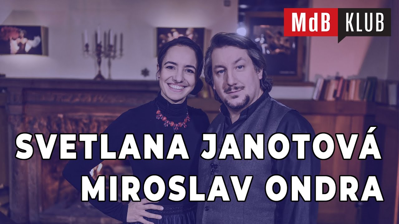 📺 MdB KLUB talkshow - Svetlana Janotová, Miroslav Ondra - hosté Jonáše Floriána - 10. díl