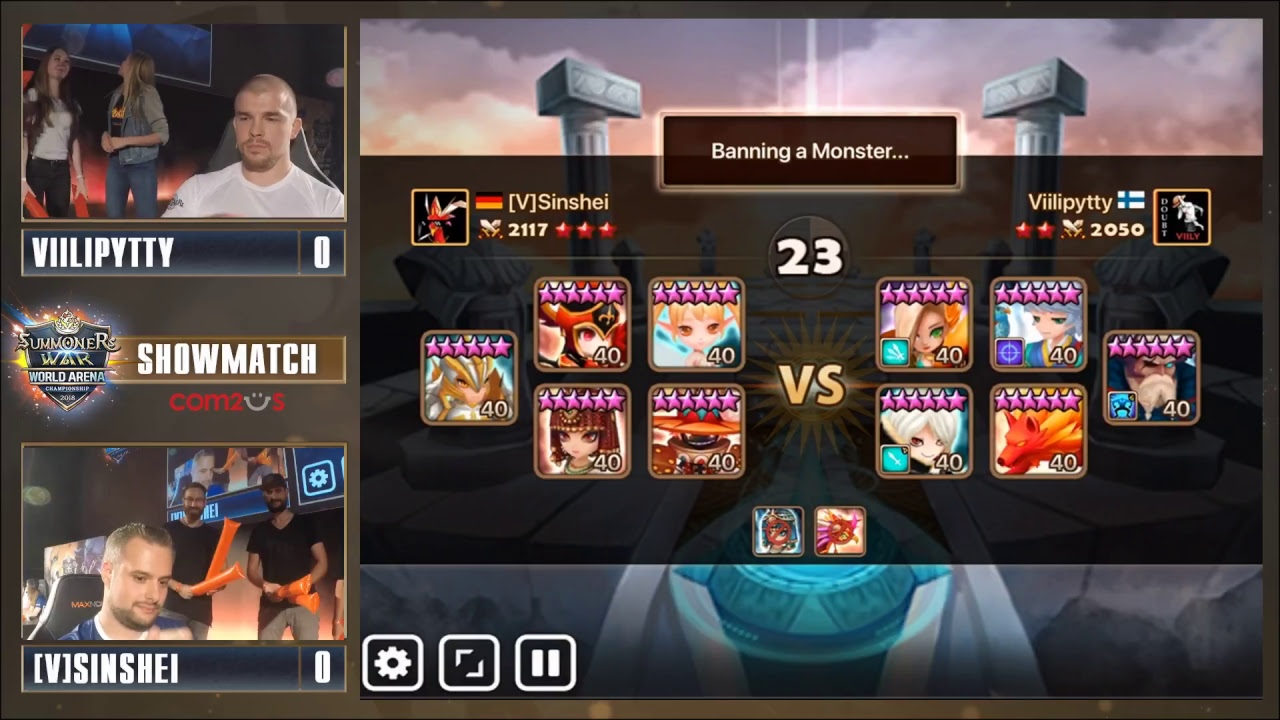 [EN] SWC2018 Europe Cup @Berlin | Summoners War | 서머너즈워