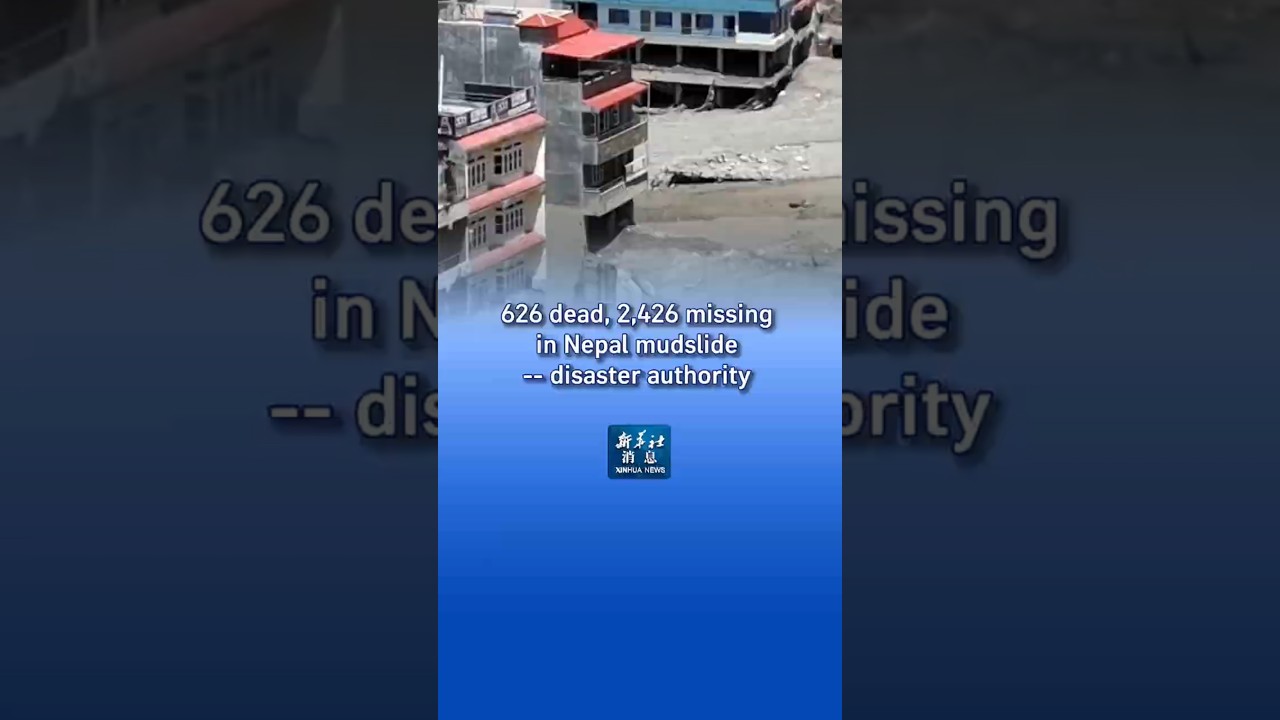 Синьхуа | 626 погибших, 2426 пропавших без вести в результате оползней в Непале &mdash; данные службы с...