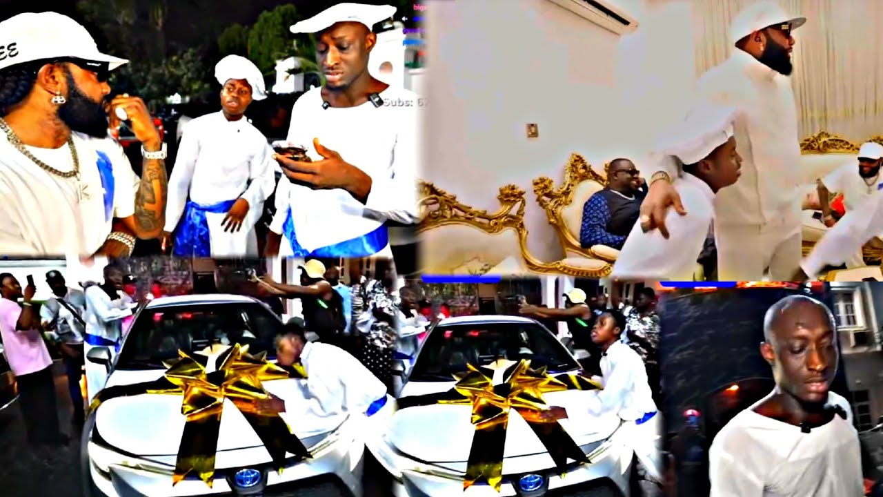Peller celebrates as E money gifted him 2025 corolla as Carter efe apologizes 