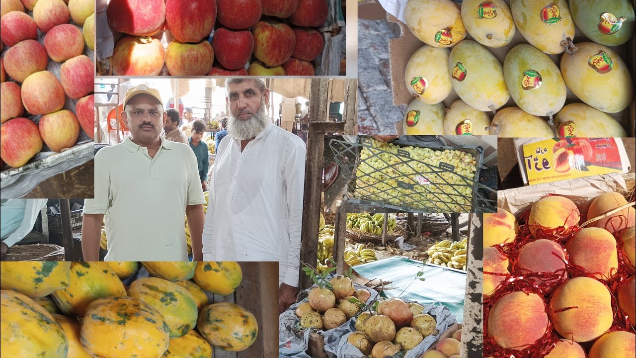 مہر مٹھا | Pakistan's biggest  Fruit Market | Lahore fruit mandi | umaiR minhaS