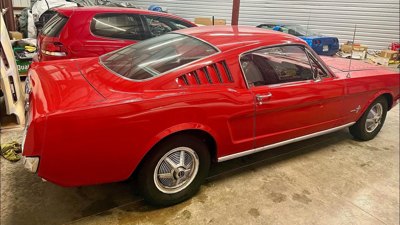 65 Fastback 6 Banger Start Up