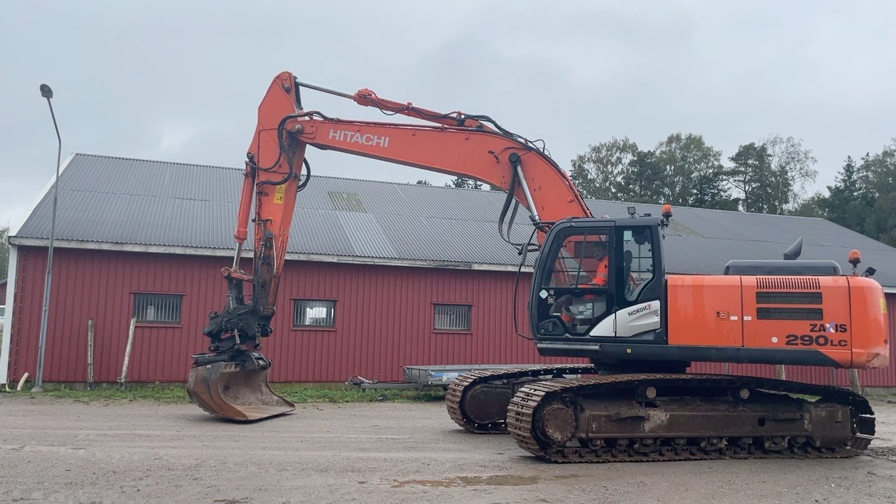 K&ouml;p Gr&auml;vmaskin Hitachi ZX290LC-5B p&aring; Klaravik
