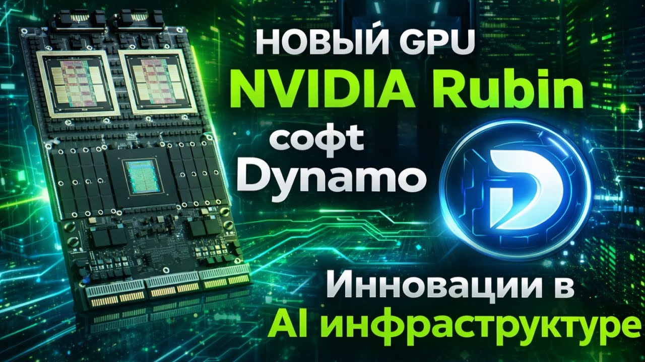 Новый GPU NVIDIA Rubin и софт Dynamo: Инновации в AI инфраструктуре