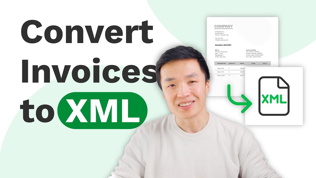 How to Convert Invoices into XML for Peppol and Other EDI Networks