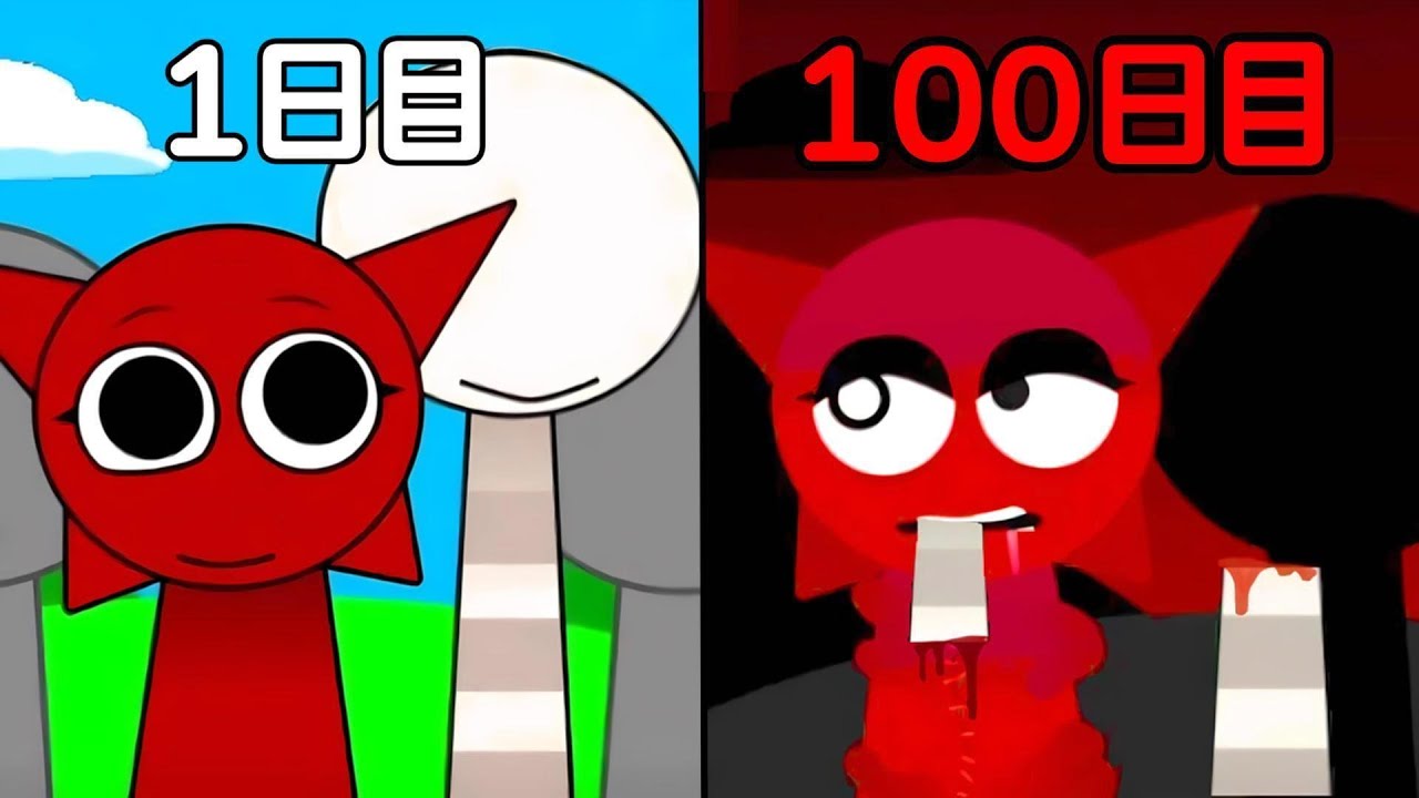 友達をたべるスプランキーがキタ！？オリキャラの世界がアプデでとんでもないことになっちゃった…