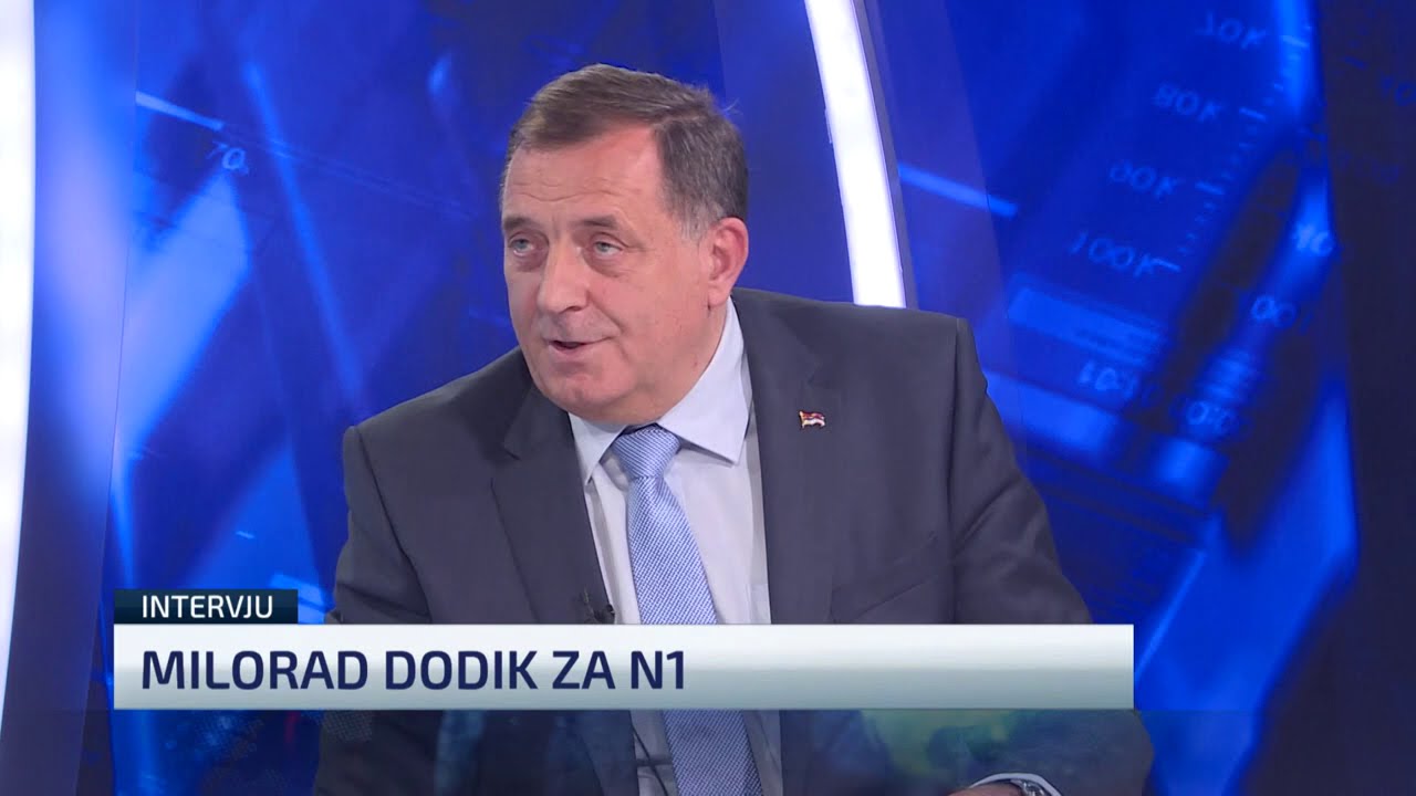 Rasprava voditeljice N1 i Milorada Dodika