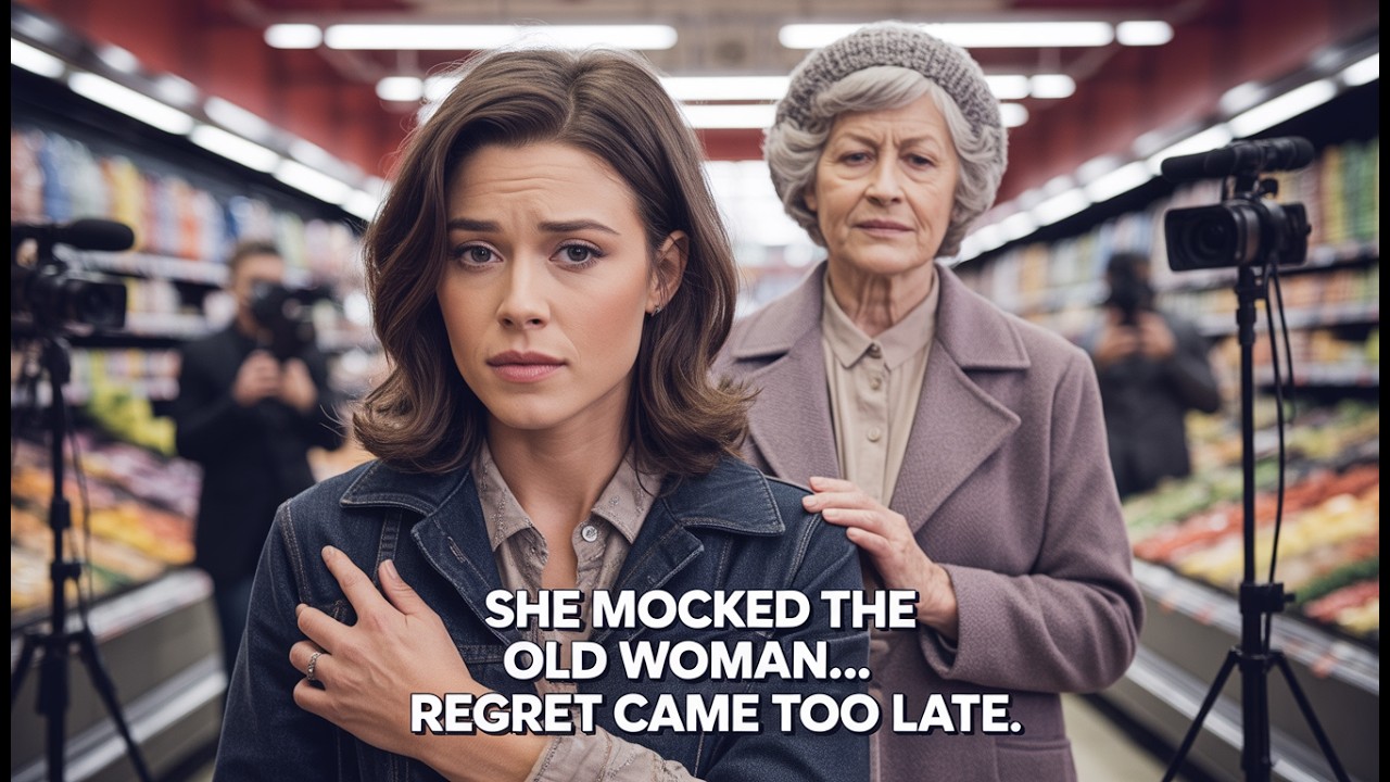She Thought No One Was Watching — The Old Woman Proved Her Wrong