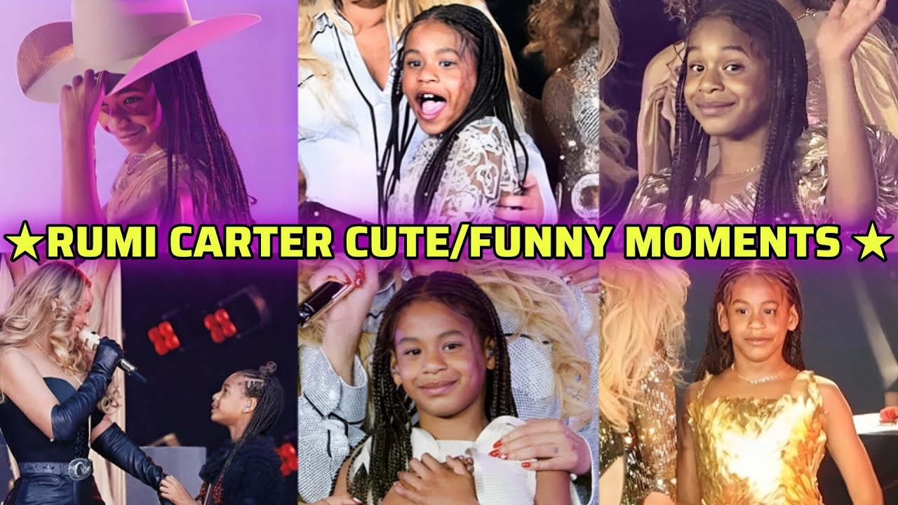 Rumi Carter Cute and Funny Moments at the Cowboy Carter Tour
