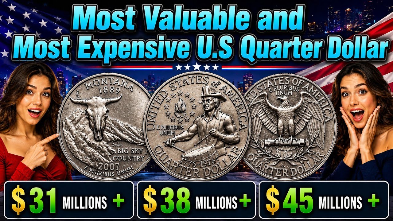 Top 30 Most Sought &ndash; After Rare Quarters That Are Worth Big Money in 2026! Are They in Your Pocket?