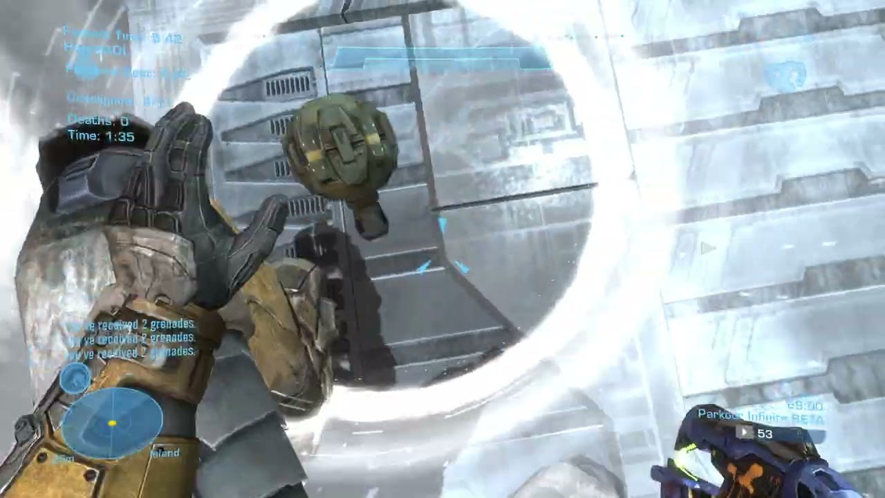 CR parkour 4 (PI mode) (3:19) - Halo Reach Parkour