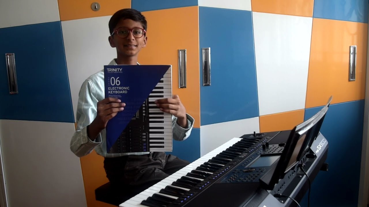 Trinity College London Digital Exam Grade 6 | Electronic Keyboard | Ishan Bansal