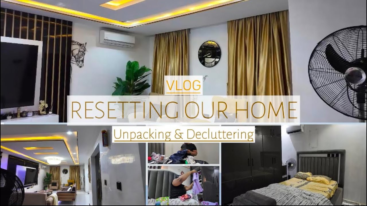 Unpacking & Home Reset After the Holiday | Decluttering, New Clothes & Curtains