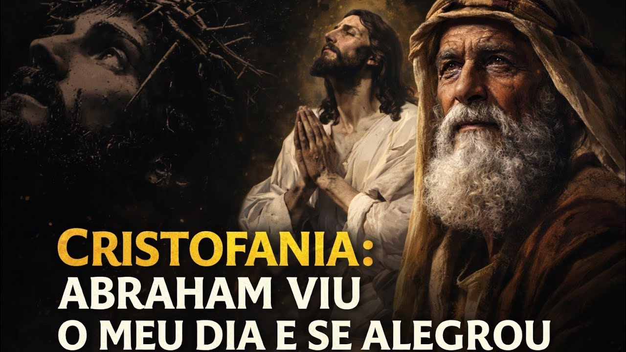 CRISTOFANIA: Abraham viu o meu dia e se alegrou