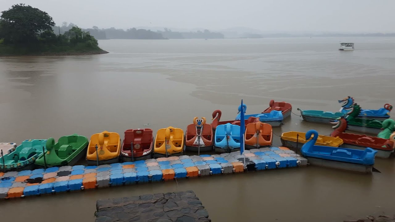 Sukhna Lake Chandigarh weather rain video