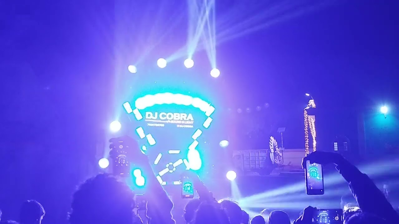 DJ cobra 🐍 at sanka Saraswati Puja visarjan🔥🔥🐍.. fire bass 🔥🔥🔥