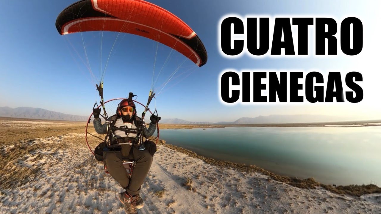 Cuatro Ciénegas desde el Aire | Volando en Paramotor sobre un Oasis Único