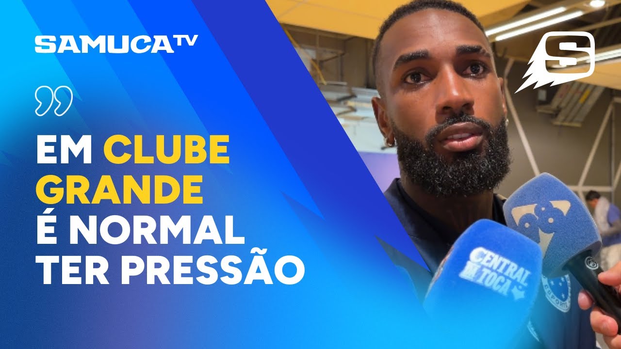 GERSON RESPONDE SOBRE COBRANÇAS NO CRUZEIRO POR CONTA DOS RESULTADOS RUINS