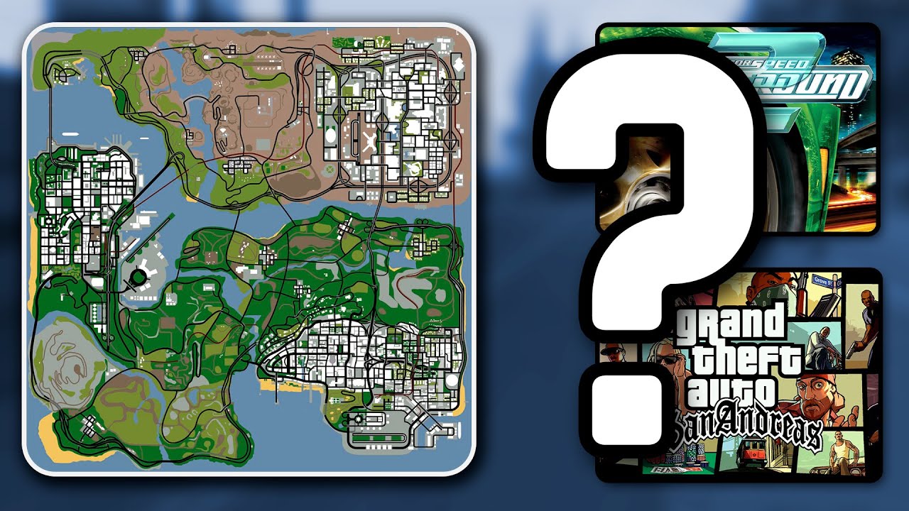 Guess The Game by The Map | Video Game Quiz