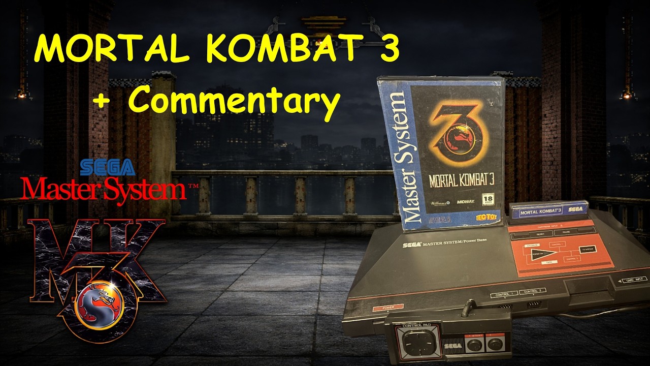 Mortal Kombat 3: Прохождение игры на SEGA Master System + комментарии [На реальном оборудовании]