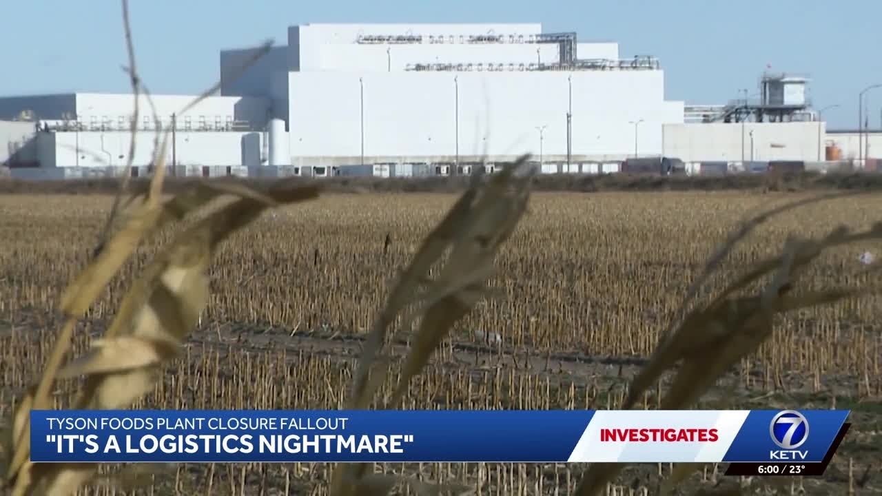 "A logistics nightmare", Tyson foods plant closure fallout