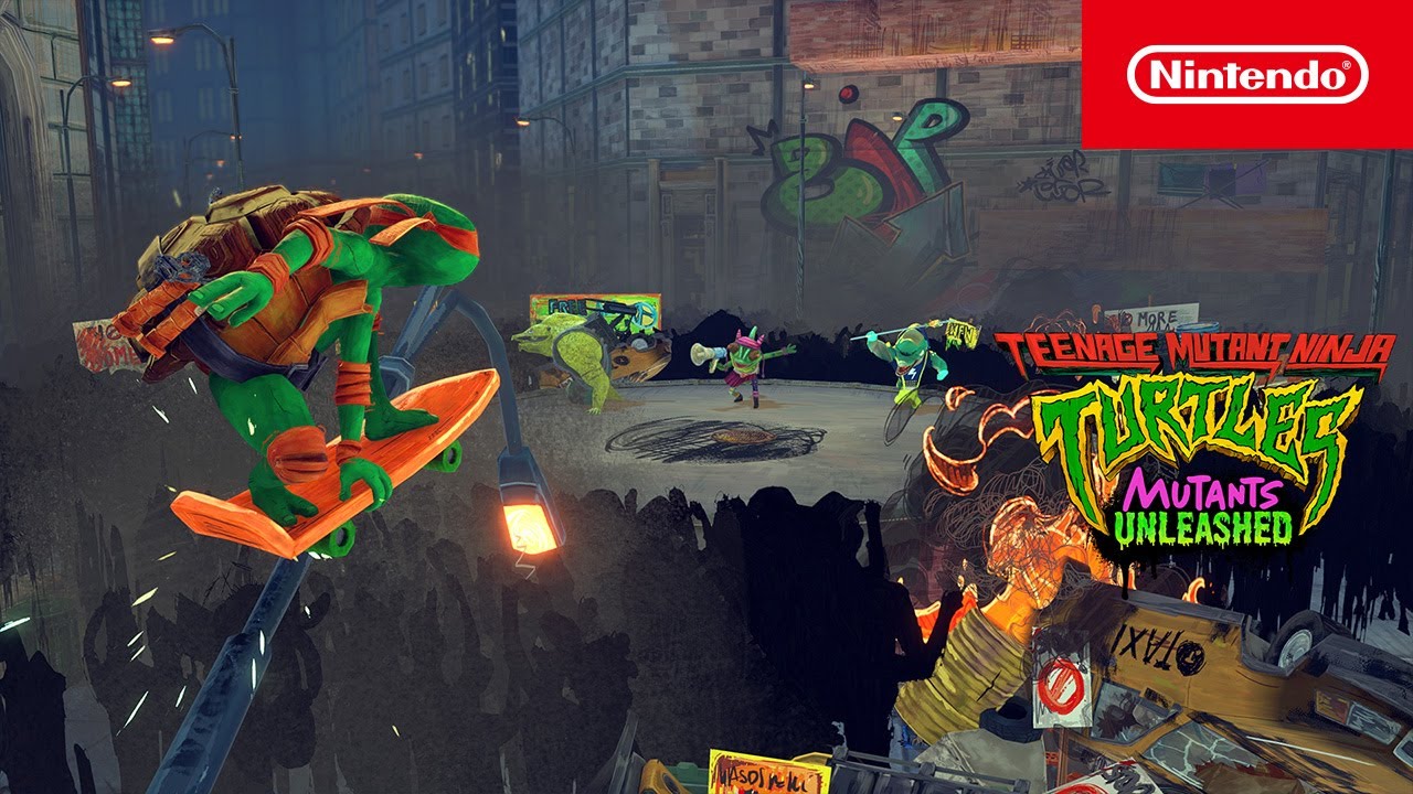Teenage Mutant Ninja Turtles: Mutants Unleashed – Gameplay Trailer – Nintendo Switch