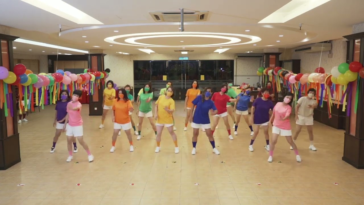 🌸桃花朵朵开🌸~阿牛演唱~自编对形舞~2022周年晚宴由ASRC晚班姐妹呈现~热裤装