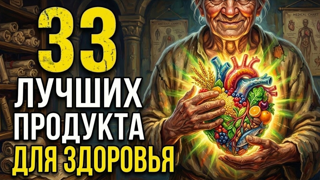 33 ЛУЧШИХ Продукта, Которые Восстанавливают Ваш ОРГАНИЗМ