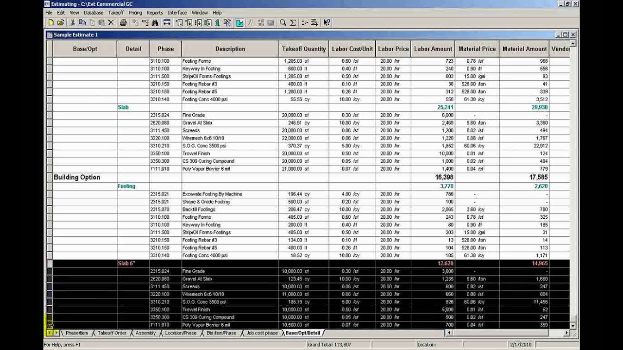 Sage Estimating: Видео 2. Последовательности сортировки, повсеместно распространенные (устаревшие)