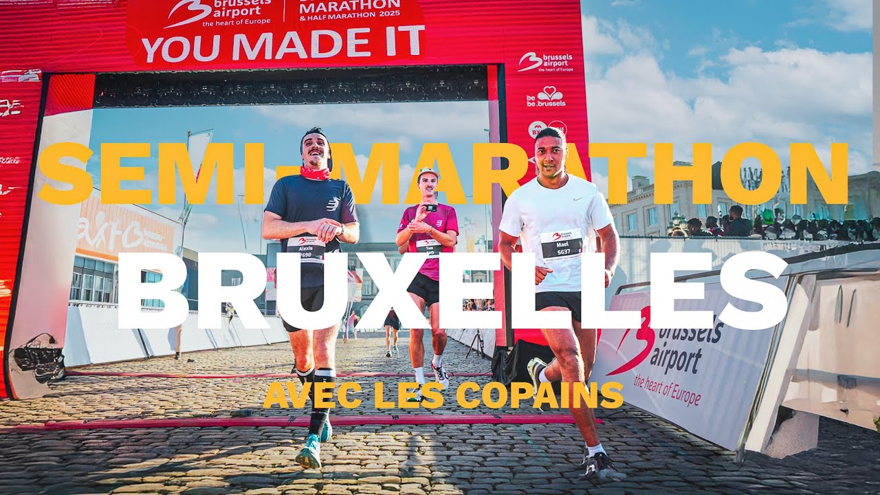 On fait le Semi-Marathon Bruxelles entre Copains