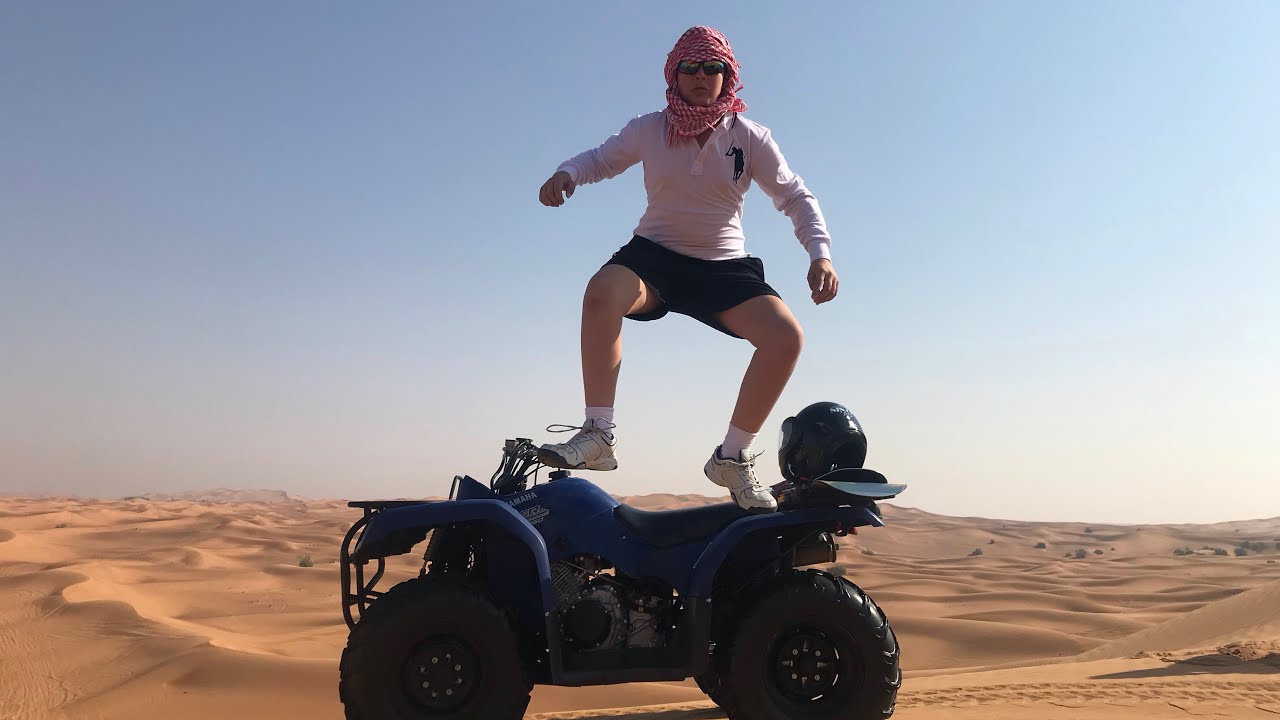 Quad Bike Riding In The Arabian Desert! - My 3 Days In Dubai