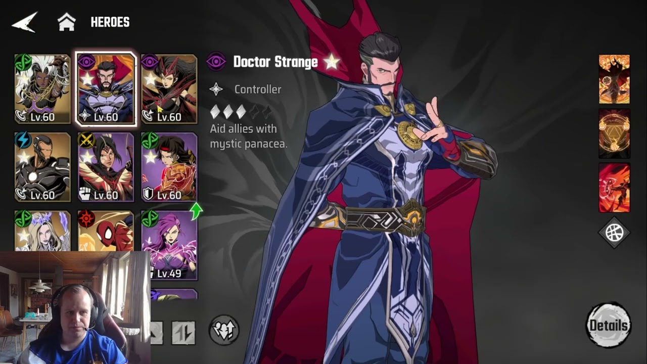 Beyond level 60 and preparing for the endgame. Marvel Mystic Mayhem.