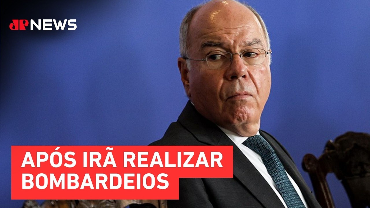 Mauro Vieira consulta Jordânia sobre escalada e ataques ao território árabe
